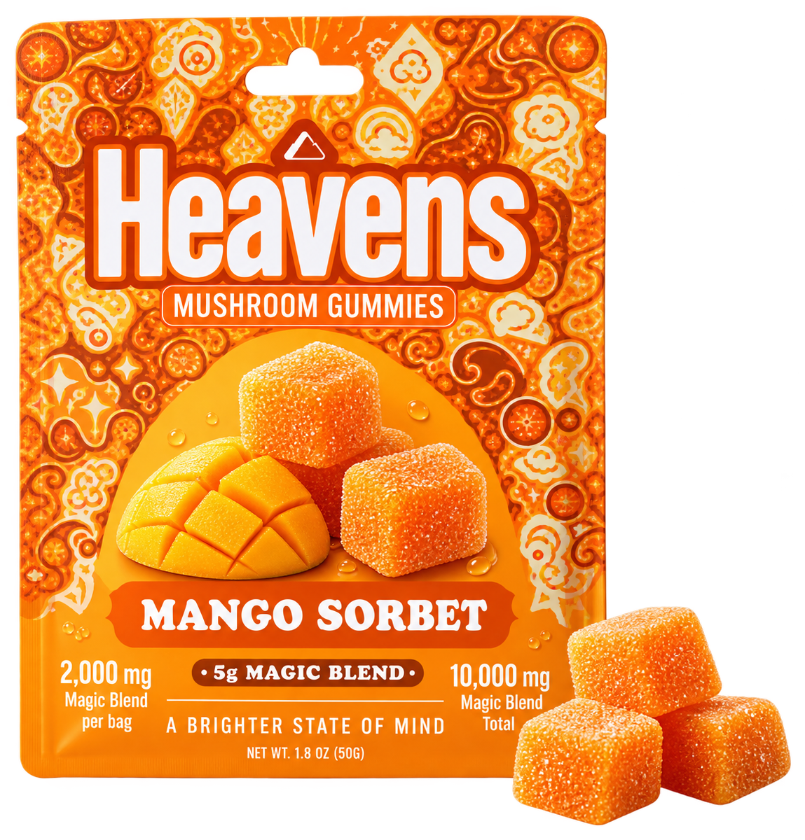 Mango Sorbet Gummies, Mango
